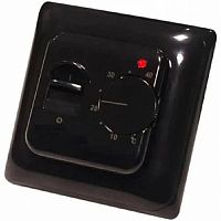 Терморегулятор механический Warmcoin RTC70.26 3.6кВт 16А черный фото Терморегулятор механический Warmcoin RTC70.26 3.6кВт 16А черный картинка